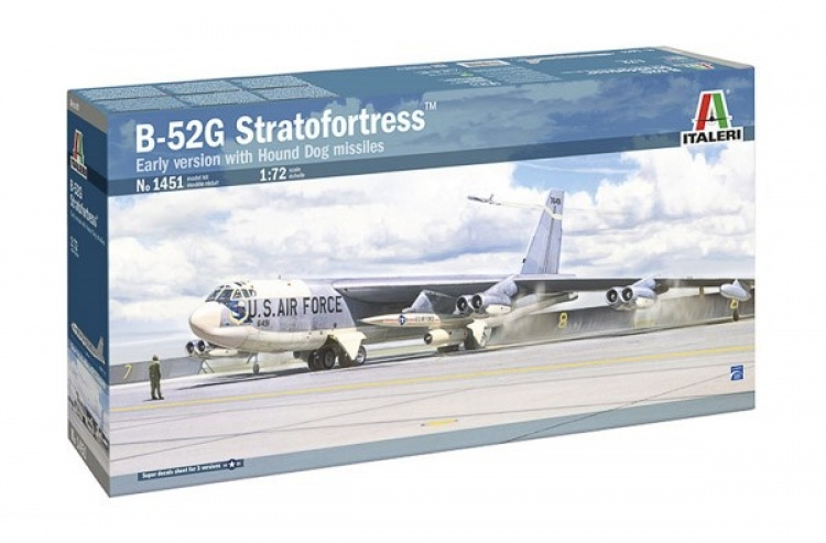 ITALERI 1:72 B-52G Stratofortress Early version with Hound ITALERI 1:72 B-52G Stratofortress Early version with Hound
