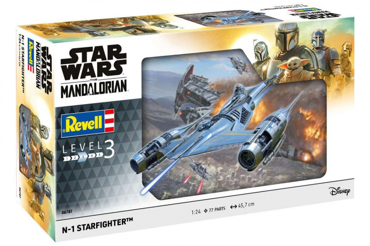 Revell Star Wars The Mandalorian: N1 Starfighter 1:24 Revell Star Wars The Mandalorian: N1 Starfighter 1:24