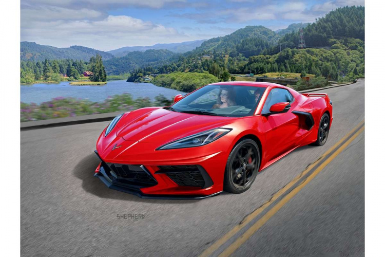 Revell Corvette C8 Coupé 1:24
