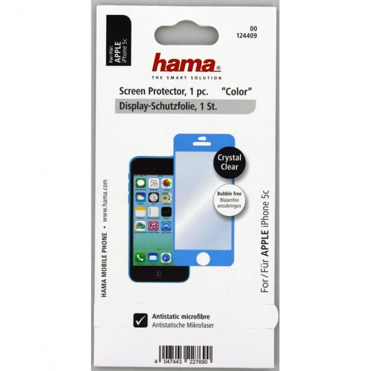 Hama iPhone5C Suojakalvo Sin 1-pack