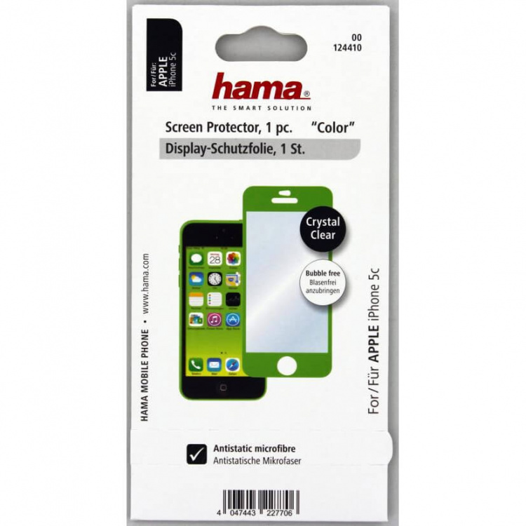 Hama iPhone5C Suojakalvo Vihreä 1-pack Hama iPhone5C Suojakalvo Vihreä 1-pack
