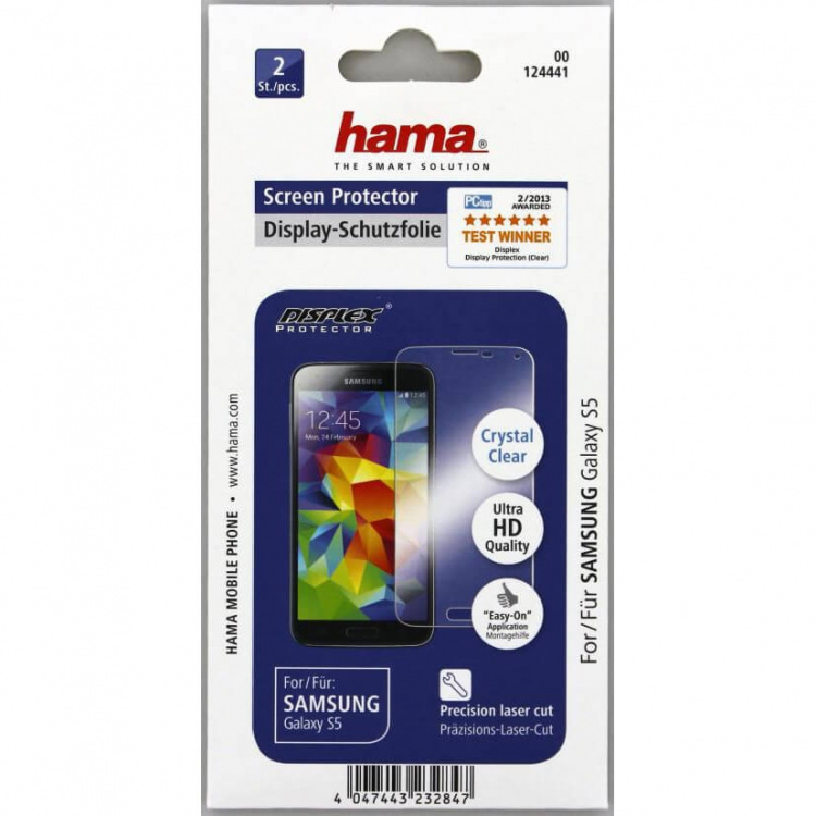 Hama Samsung S5 Suojakalvo 2-pack Hama Samsung S5 Suojakalvo 2-pack