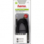 Hama Johto USB-C-USB-A 3.1 Uros-Uros 1.8m Kulta/Musta