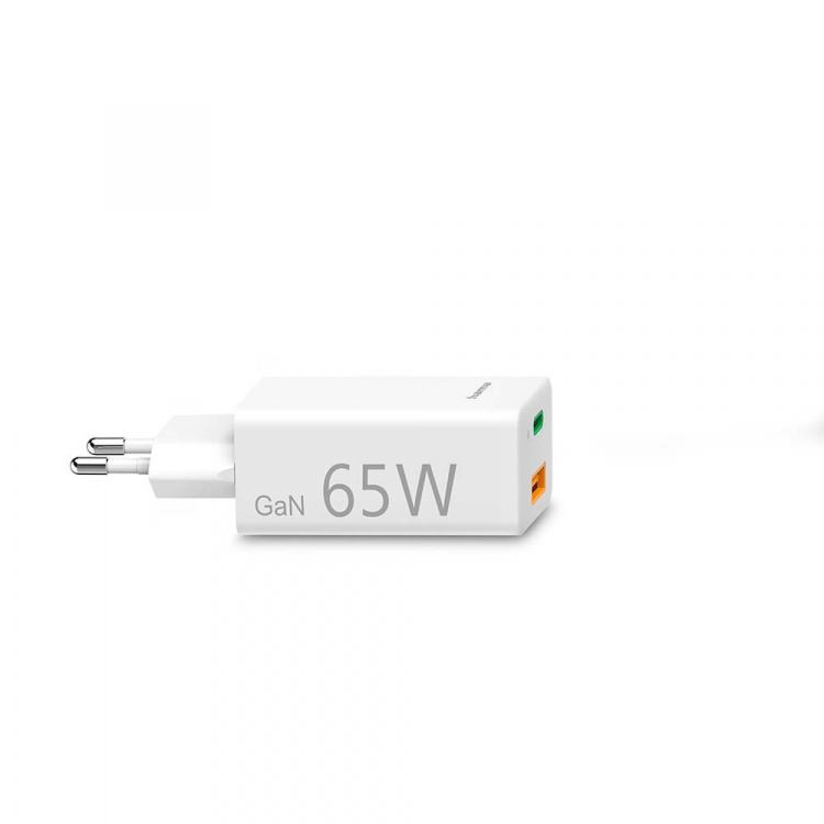 HAMA Charger USB-C Universal USB-C/A PD GaN 5-20V/65W HAMA Charger USB-C Universal USB-C/A PD GaN 5-20V/65W