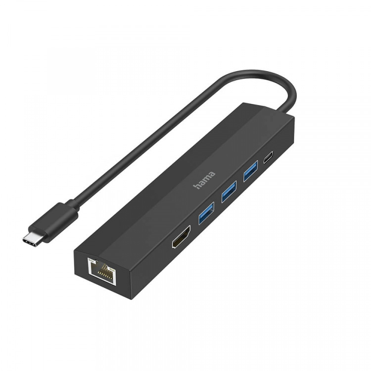 HAMA USB-C Hub Multiport 6 Ports HAMA USB-C Hub Multiport 6 Ports
