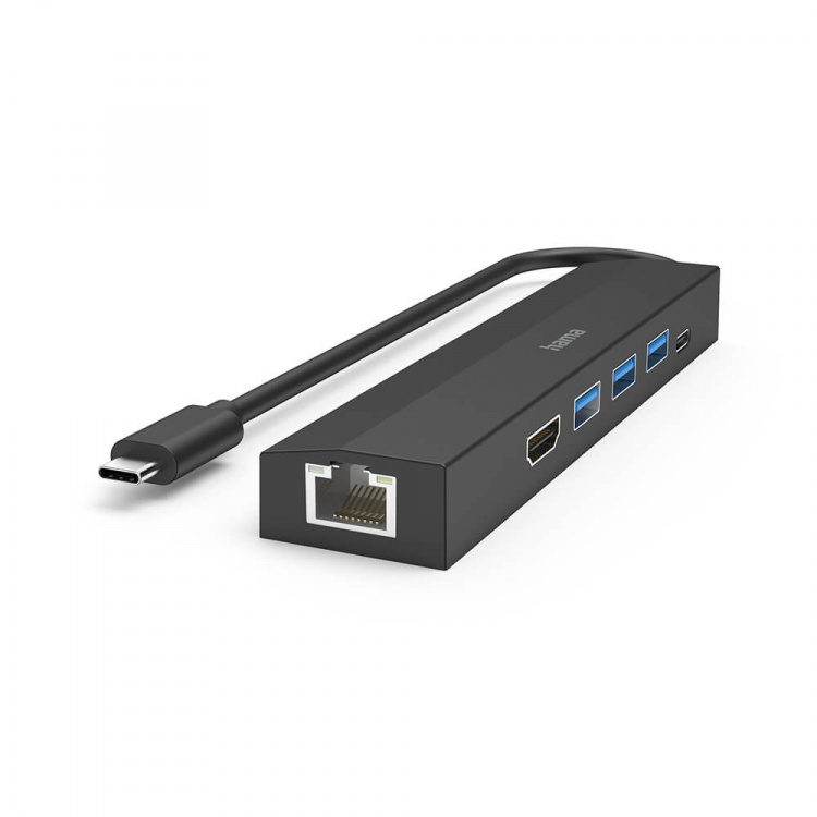 HAMA USB-C Hub Multiport 6 Ports HAMA USB-C Hub Multiport 6 Ports