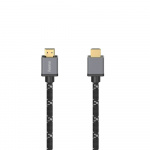 Hama Cable HDMI Ultra High Speed 8K 48Gbit/s Metal 1.0m Gold