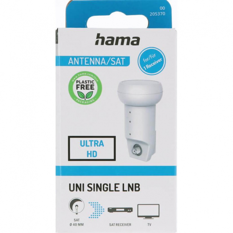 HAMA Universal LNB Single White HAMA Universal LNB Single White