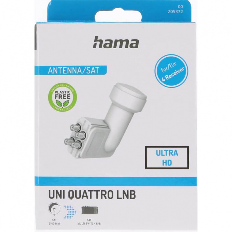HAMA Universal LNB Quattro White