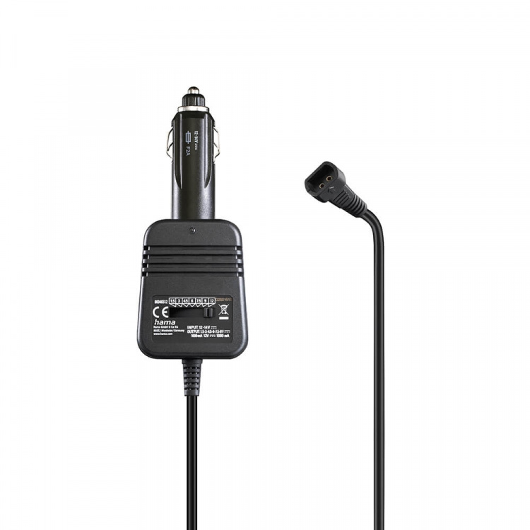 Hama Power Supply Unit for Cars 1000mA 12W Max 12V Stab