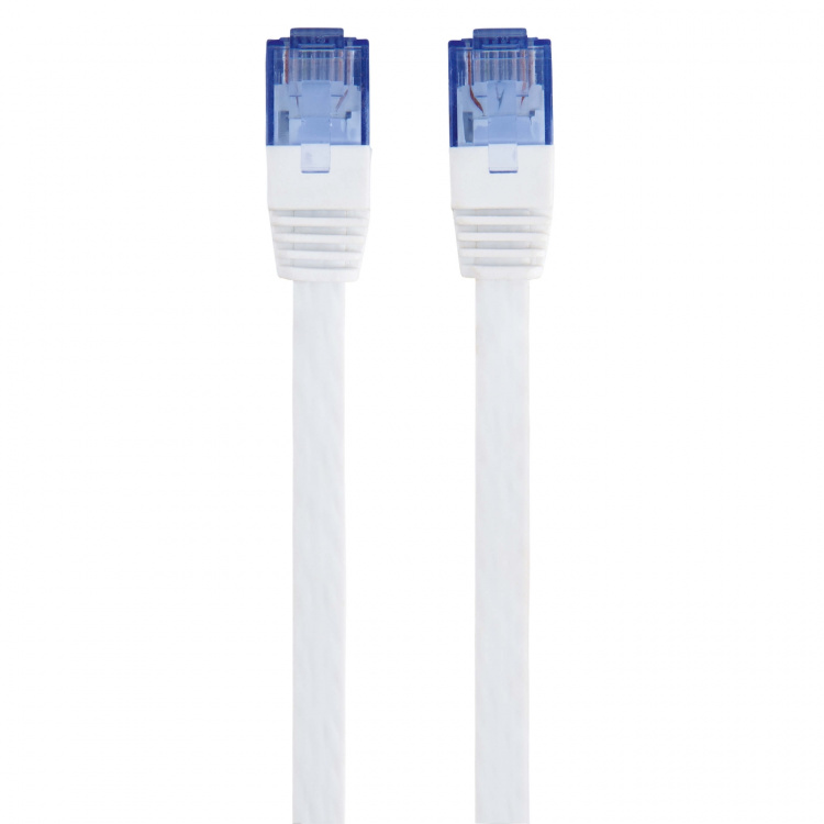 Hama Verkkokaapeli CAT6 UTP Flat Valkoinen 10m Hama Verkkokaapeli CAT6 UTP Flat Valkoinen 10m