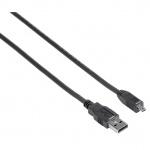 Hama Kabel USB A-USB Mini B8 Svart 1.8m