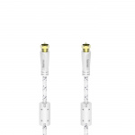 Hama Kabel Antenn SAT 120dB F-Plug-F-Plug Vit 5m
