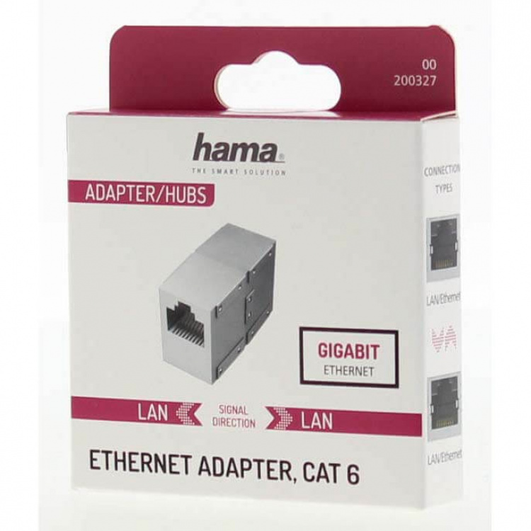 Hama Adapter Network CAT6 1 Gbit/s