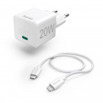 HAMA Charger 220V Lightning PD 20W White 1.0m