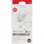 HAMA Charger 220V Lightning PD 20W White 1.0m