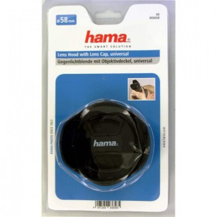 Hama Vastavalosuoja Universal sis Linssisuoja 58mm