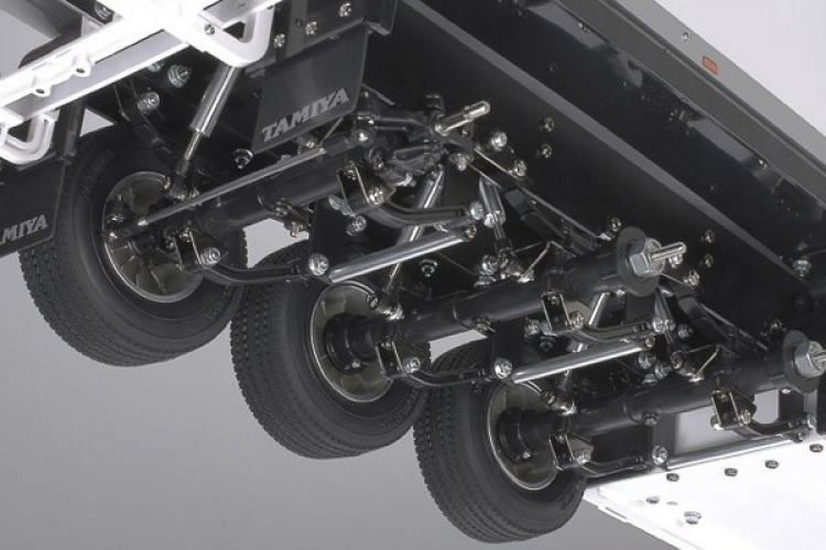 TAMIYA 1/14 3-Axle reefer semi trailer