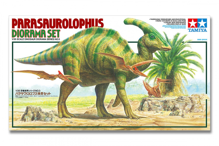 Tamiya 1/35 Parasaurolophus Dioraama