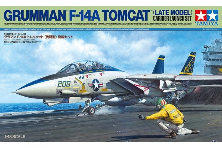 TAMIYA 1/48 Grumman F-14A Tomcat™ (Late Model) TAMIYA 1/48 Grumman F-14A Tomcat™ (Late Model)