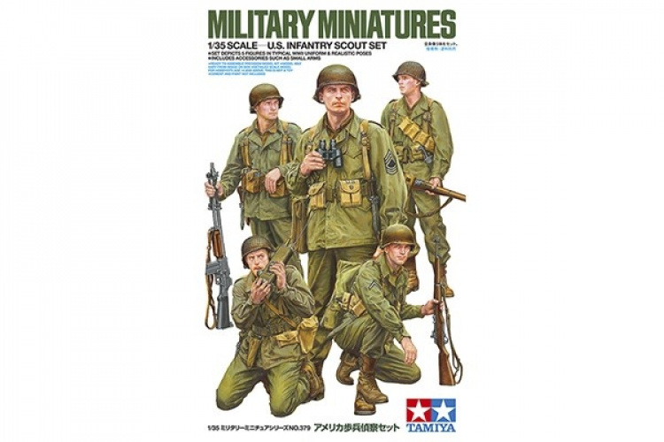 TAMIYA 1/35 U.S. Infantry Scout Set