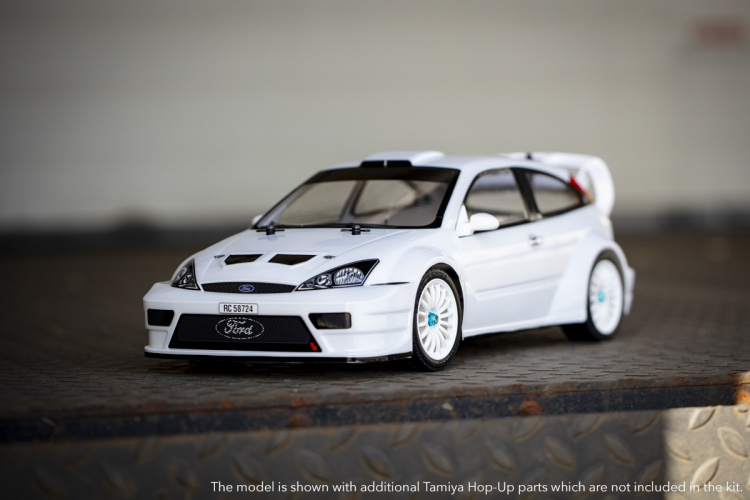 Tamiya 1/10 R/C 2003 Ford Focus RS Custom (TT-02) Tamiya 1/10 R/C 2003 Ford Focus RS Custom (TT-02)