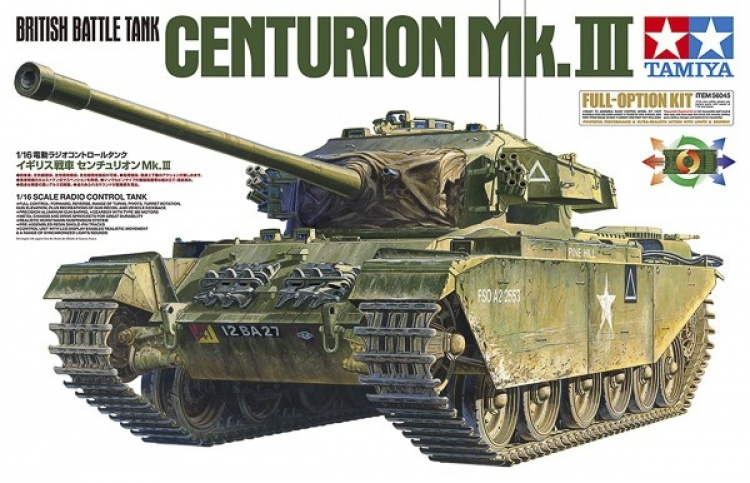 TAMIYA 1/16 R/C British Battle Tank Centurion Mk.Ⅲ TAMIYA 1/16 R/C British Battle Tank Centurion Mk.Ⅲ