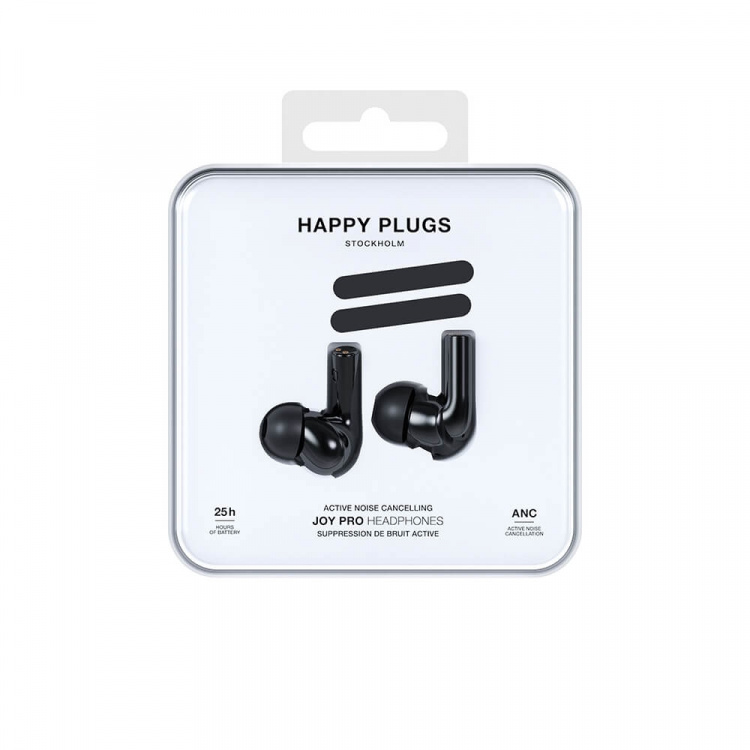 Happy Plugs Kuuloke Joy Pro In-Ear ANC Musta Happy Plugs Kuuloke Joy Pro In-Ear ANC Musta