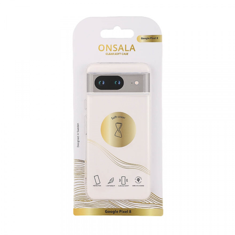 Onsala Back Recycled Clear Case TPU Google Pixel 8 Onsala Back Recycled Clear Case TPU Google Pixel 8