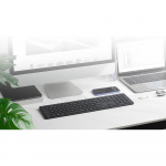 Rapoo Näppäimistö E9800M Multi-Mode Langaton Tummanharmaa Rapoo Näppäimistö E9800M Multi-Mode Langaton Tummanharmaa