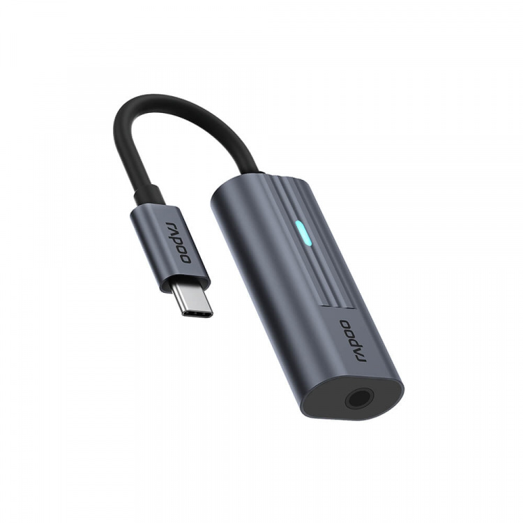 Rapoo USB-C Adapter UCA-1002 USB-C to 3.5mm Audio Adapter Rapoo USB-C Adapter UCA-1002 USB-C to 3.5mm Audio Adapter