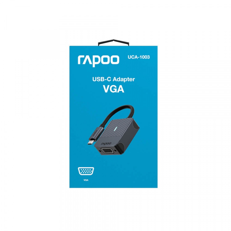 Rapoo USB-C Adapter UCA-1003 USB-C to VGA Adapter