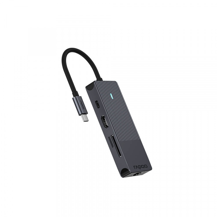 Rapoo USB-C Multiport UCM-2004 8-in-1 USB-C Adapter