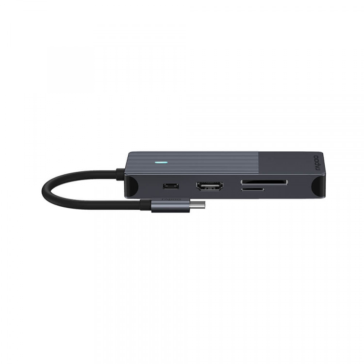 Rapoo USB-C Multiport UCM-2004 8-in-1 USB-C Adapter