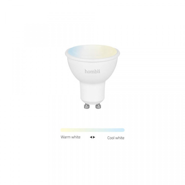 Hombli Smart Spot GU10 4.5W Promo 2-pack CCT Hombli Smart Spot GU10 4.5W Promo 2-pack CCT