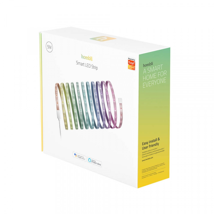 Hombli Smart LED Remsa RGB 5 Meter Hombli Smart LED Remsa RGB 5 Meter