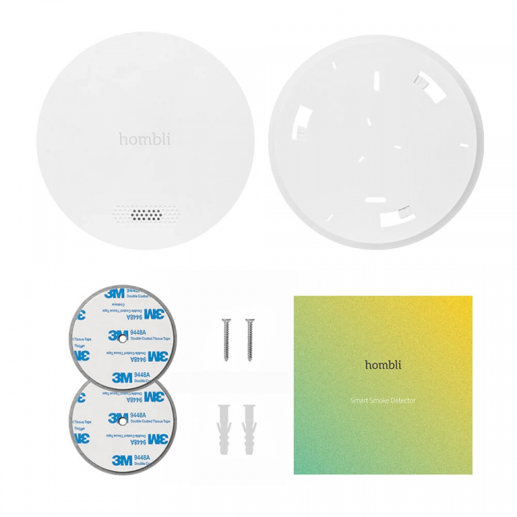 HOMBLI Smart Smoke Detector White