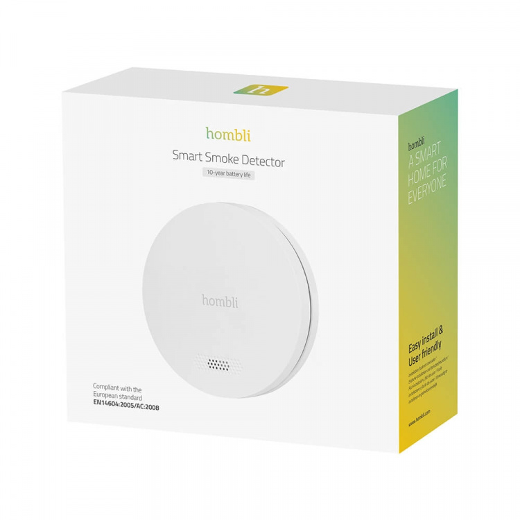 HOMBLI Smart Smoke Detector White