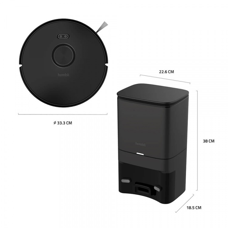 Hombli Smart Robotdammsugare
