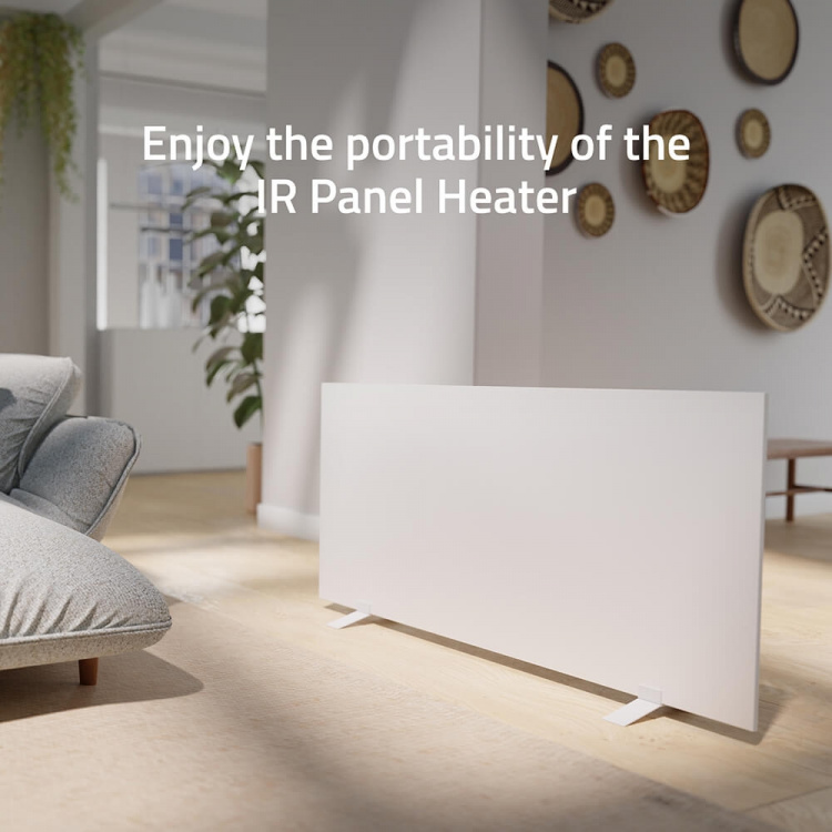 Hombli Smart Infraröd Panelvärmare Metall 700W Vit