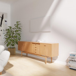 Hombli Smart Infraröd Panelvärmare Metall 700W Vit