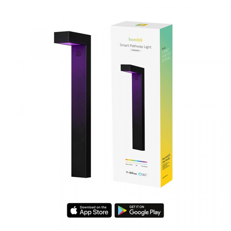 Hombli Smart Gångbelysning 1-pack RGB CCT Svart Hombli Smart Gångbelysning 1-pack RGB CCT Svart