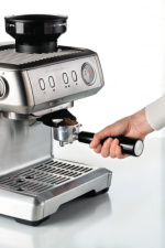 Ariete Espresso-maskin i metall, med kvarn