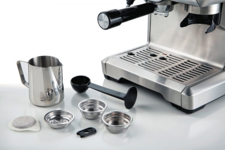 Ariete Espresso-maskin i metall, med kvarn