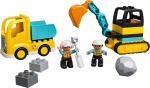 LEGO DUPLO Town 10931 - Kuorma-auto ja telakaivuri