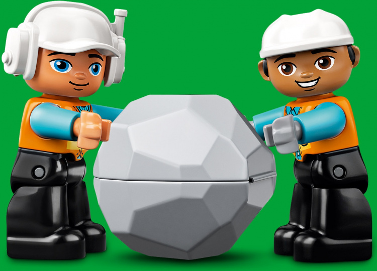 LEGO DUPLO Town 10931 - Kuorma-auto ja telakaivuri