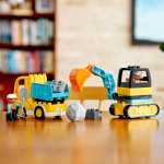 LEGO DUPLO Town 10931 - Kuorma-auto ja telakaivuri