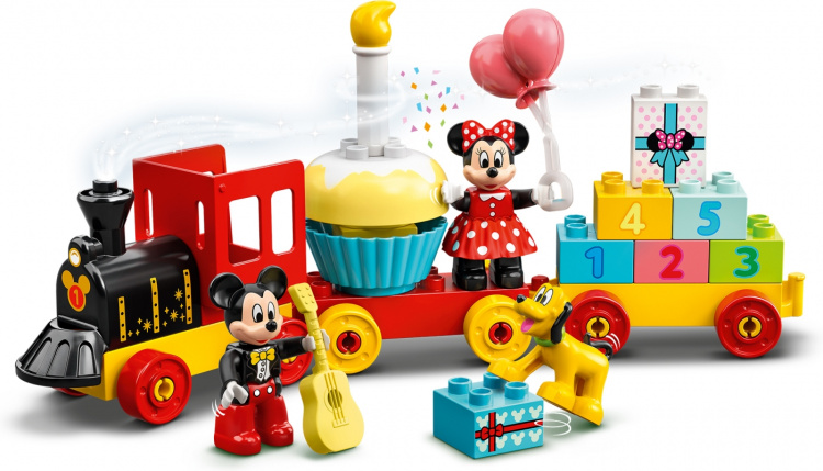LEGO DUPLO Disney 10941 - Mikin ja Minnin syntymäpäiväjuna