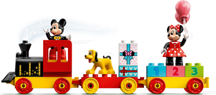 LEGO DUPLO Disney 10941 - Mikin ja Minnin syntymäpäiväjuna