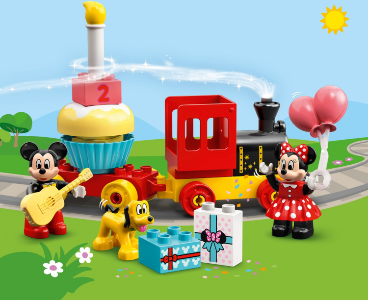 LEGO DUPLO Disney 10941 - Mikin ja Minnin syntymäpäiväjuna